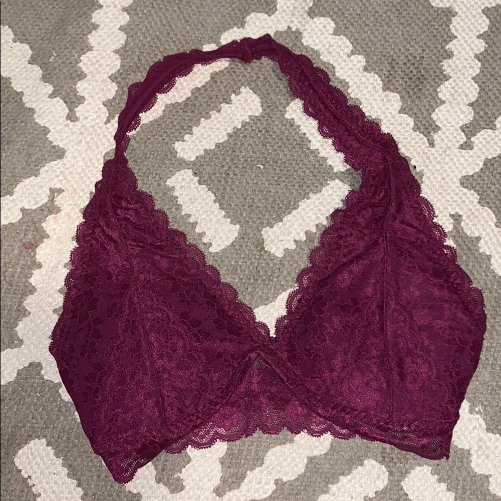 Gilly Hicks Burgundy Bralette